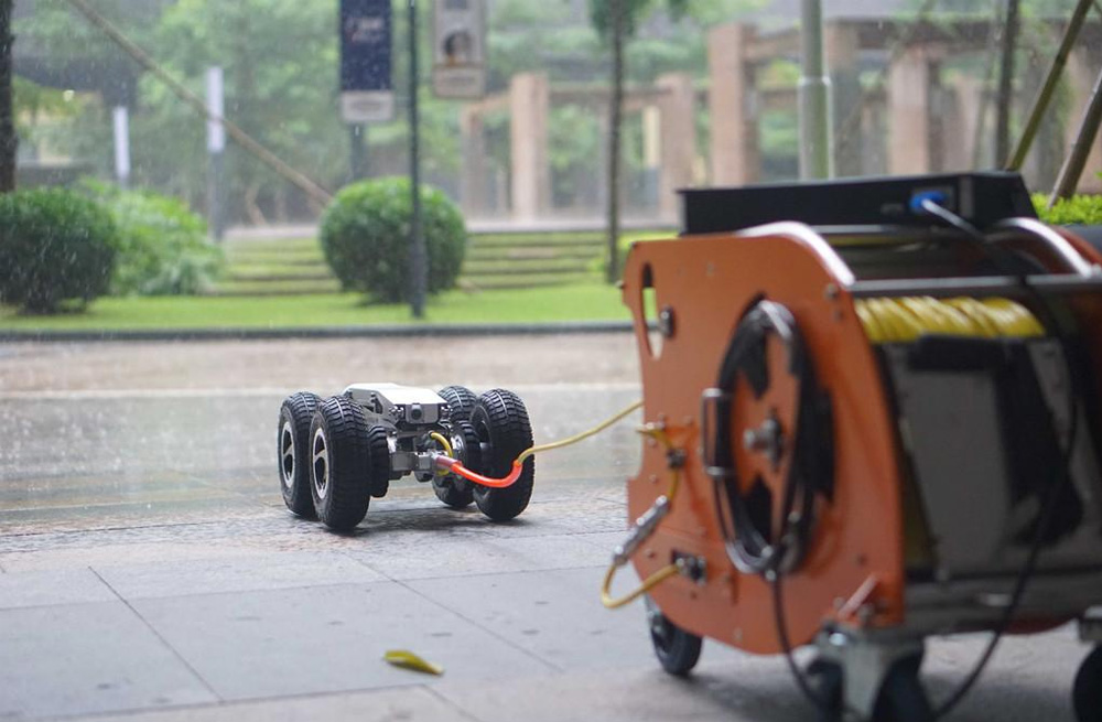 285仙鹤山庄管道检测机器人