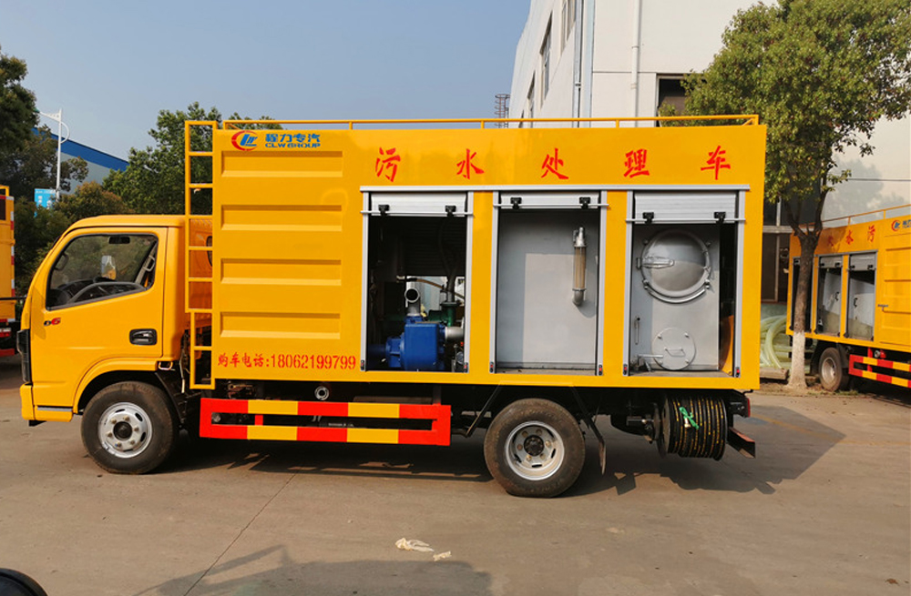 281仙鹤山庄污水分离车